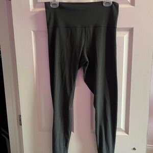 Grey Lululemon High-Waisted Leggings